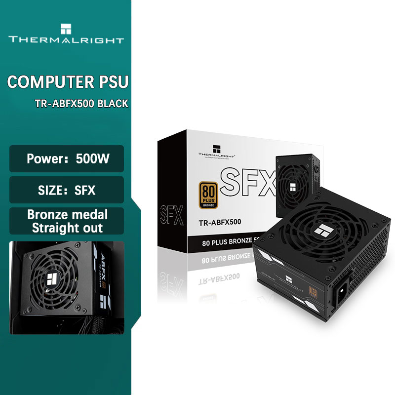 Power Supply 650W - Thermalright TR-ABFX500 Black SFX Bronze Medal