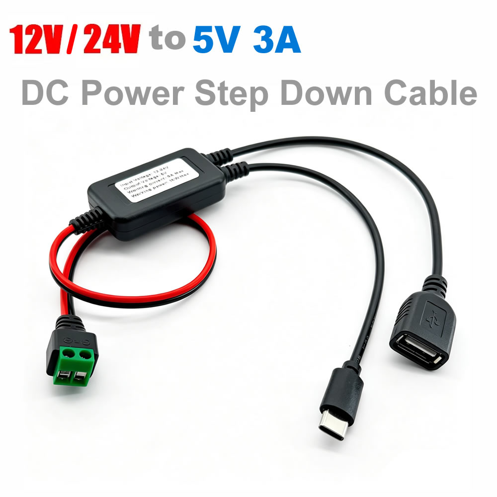 12V/24V to 5V Converter DC-DC  - Modular Power Supply review and price