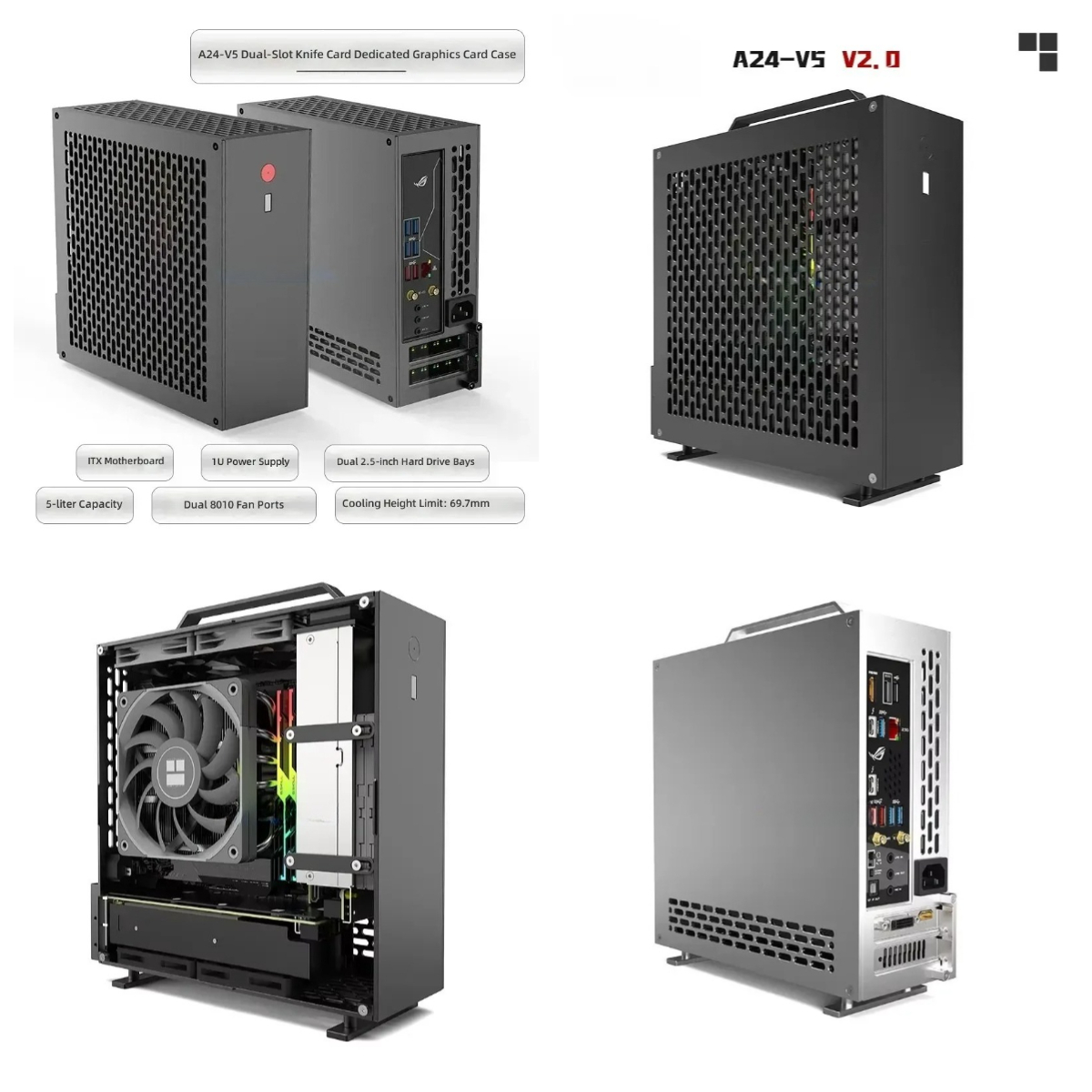 5 Litre Mini A24-V5 2.0 Dual S - Pc Power Supply review and price