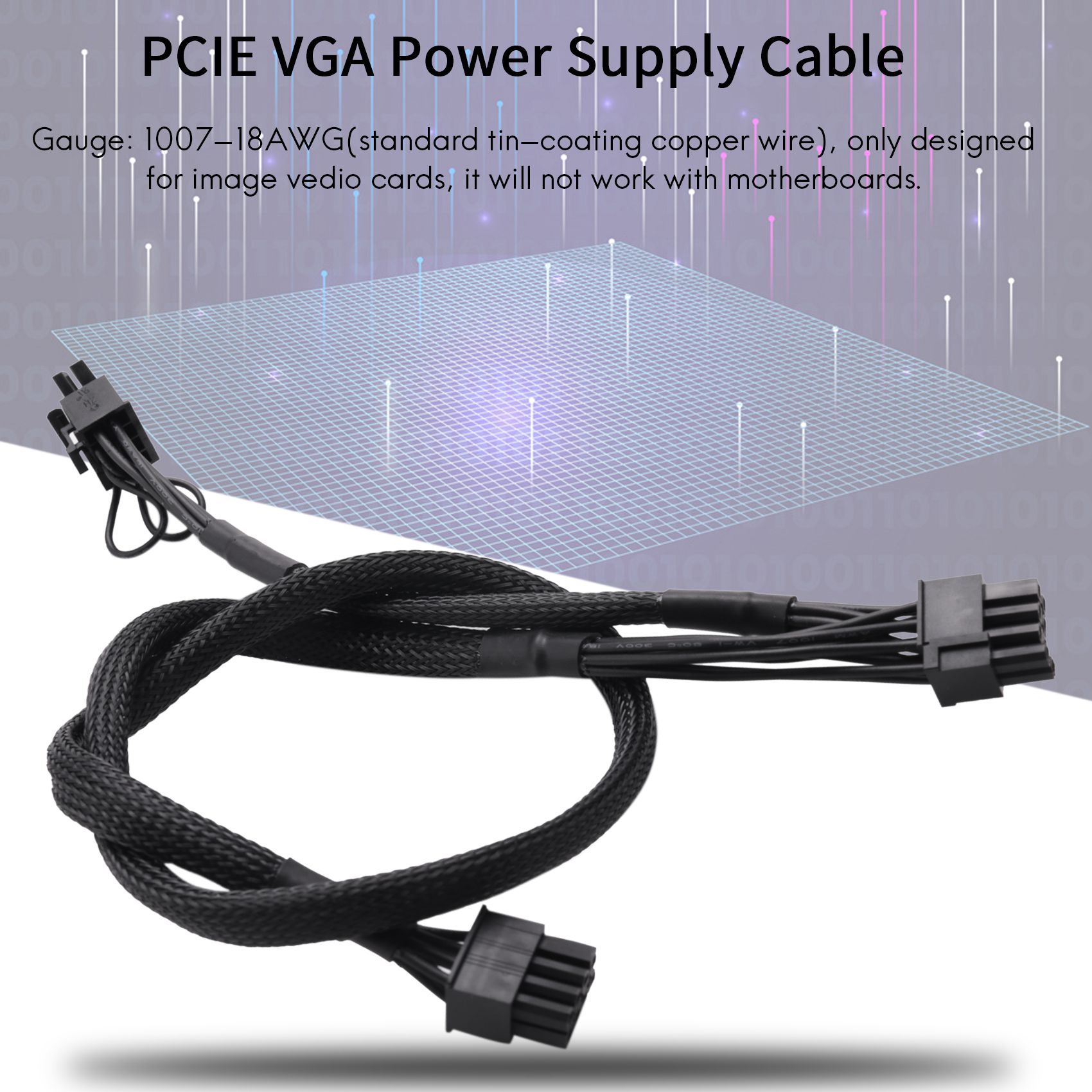 Advanced! PSU 8Pin to Dual 8Pi - Modular Power Supply review and price