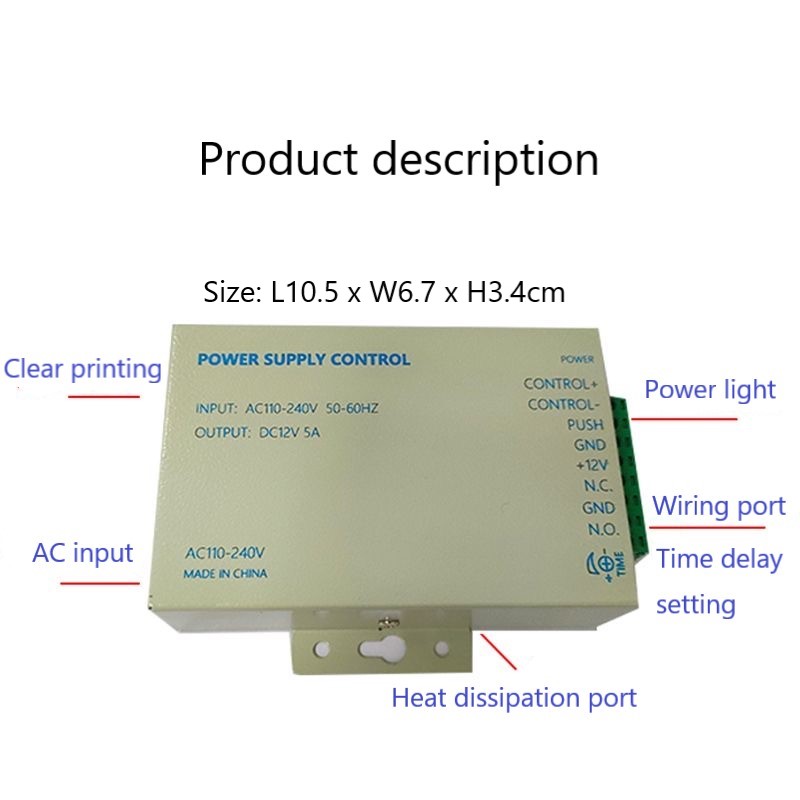 DC12V 5A 36W Power Supply Cont - Dc Power Supply 12V review and price