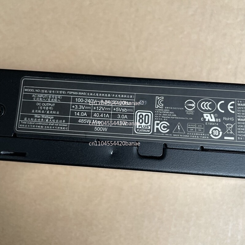 Original FSP500-30AS 500W NUC9 - Power Supply 500W review and price