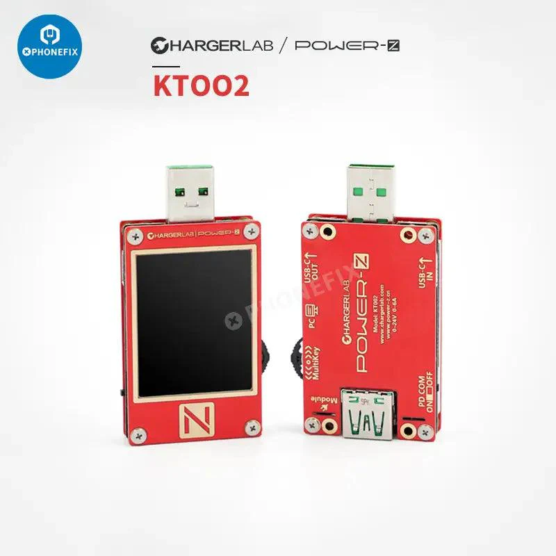 POWER-Z KM003C KT002 KM001 Typ - Power Supply Tester review and price