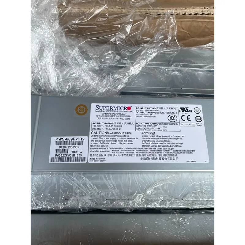 for Supermicro PWS-609P-1R2 65 - Power Supply 650W review and price