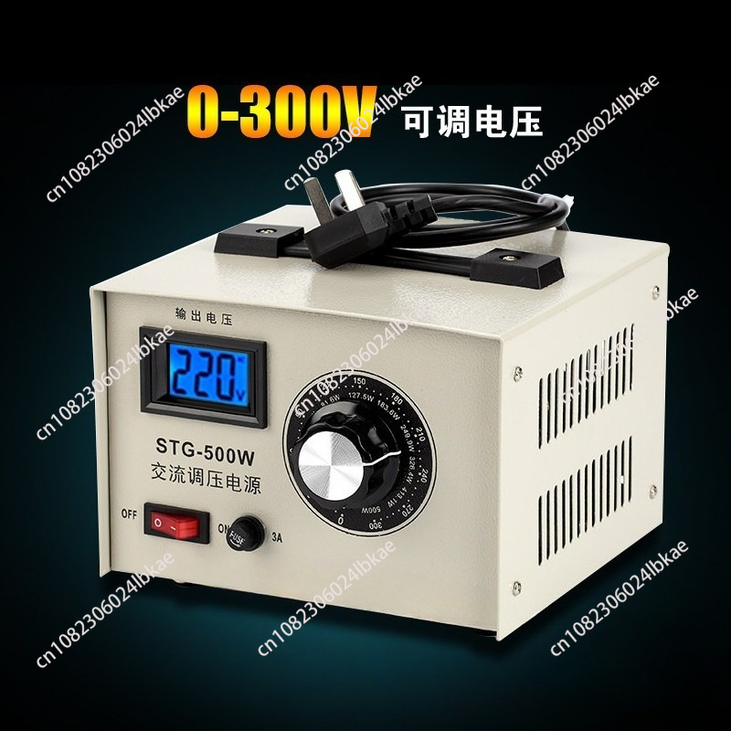 Single-phase voltage regulator - Power Supply 500W review and price
