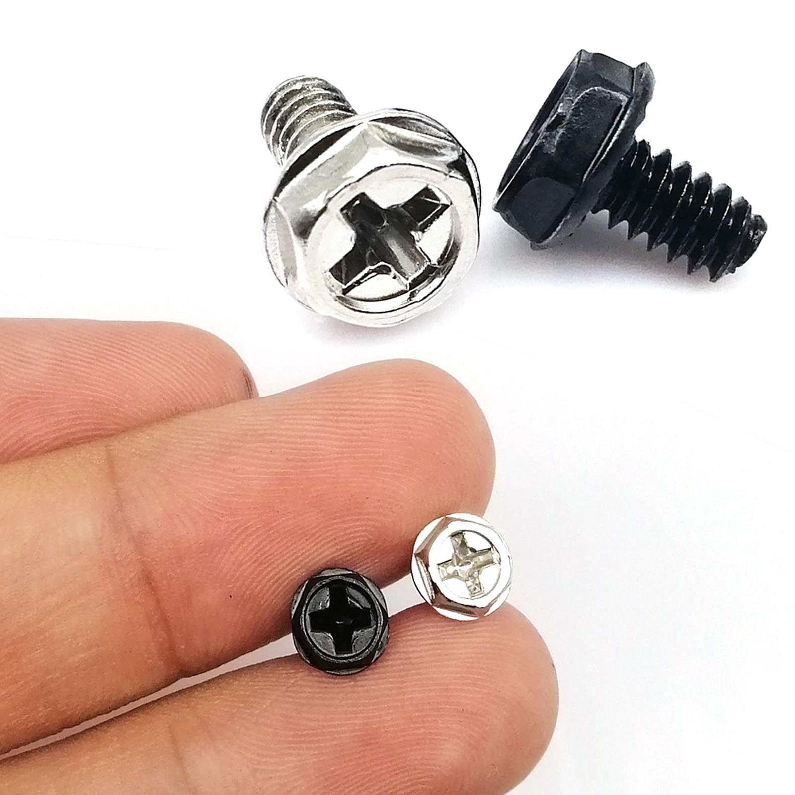 100pcs Black Silver 6#-32x5/6/ - Psu Computer review and price