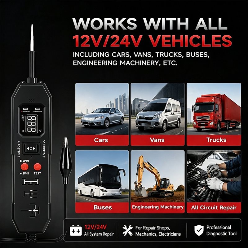 Diagnostics Tool For Vehicle E - Power Supply Tester review and price
