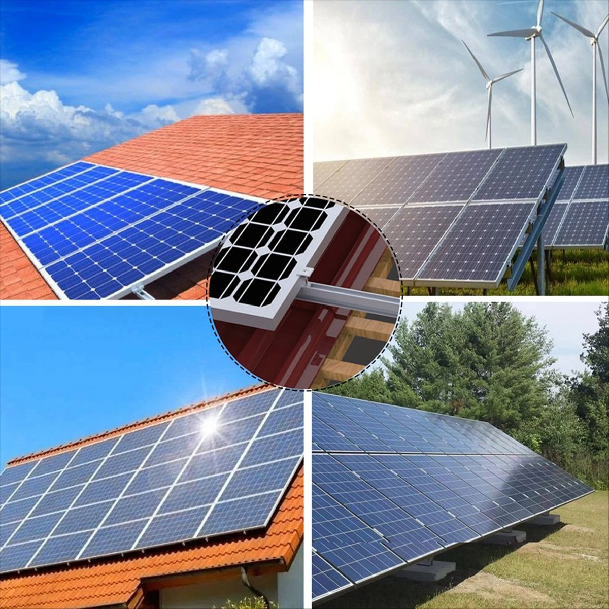 Solar Panel Mount Bracket Rail - Power Supply review and price