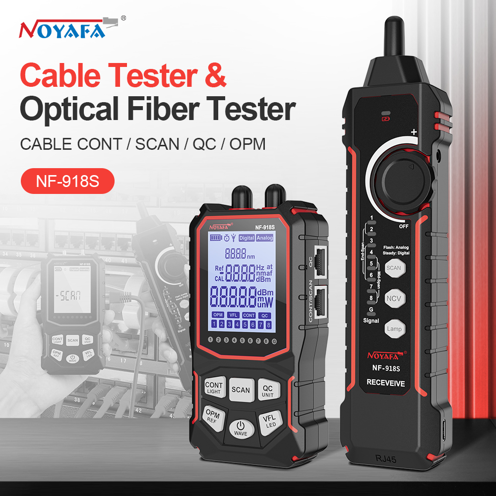 Noyafa Network Cable Tester LC - Power Supply Tester review and price