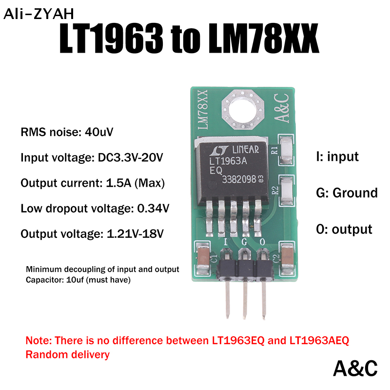 【TG16】1Pc 2026 New LT1963 - 78 - Power Supply 12V review and price