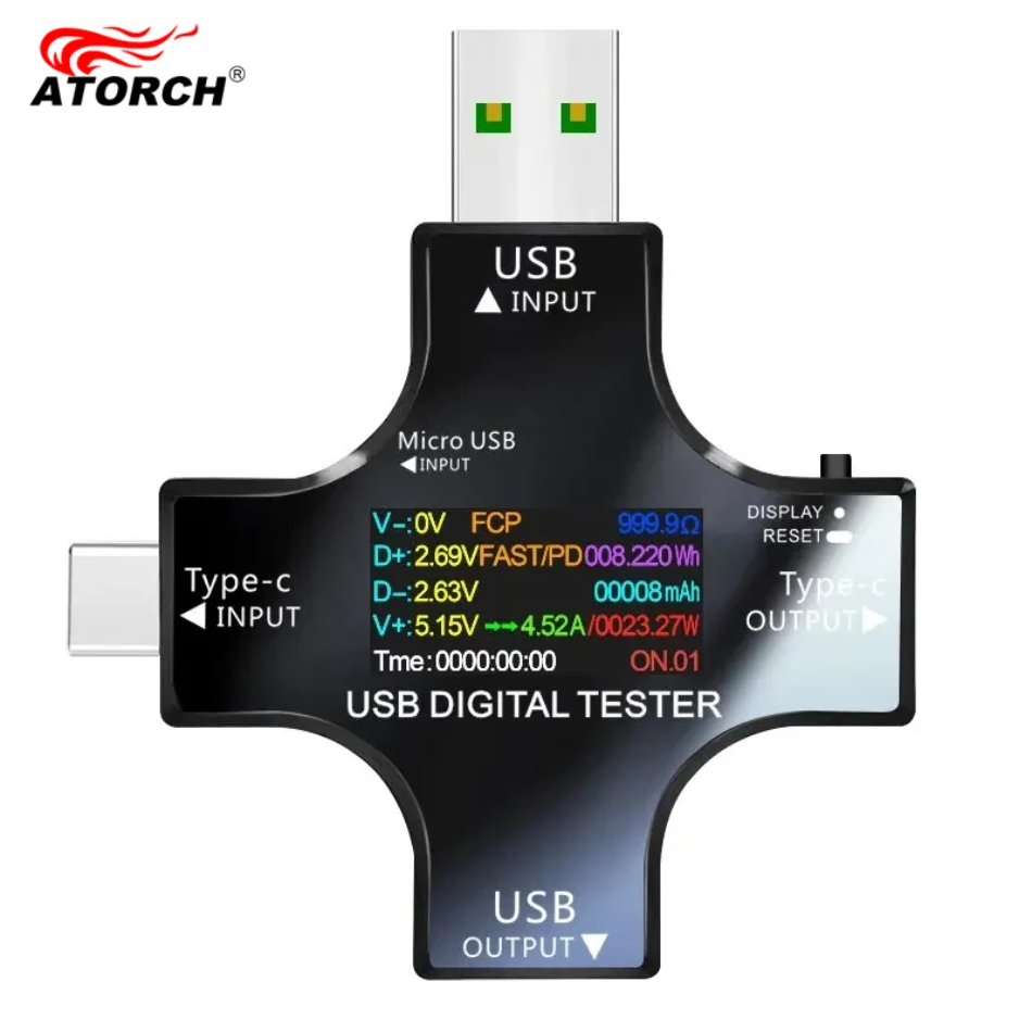 USB Tester DC Type-C PD Digita - Power Supply Tester review and price
