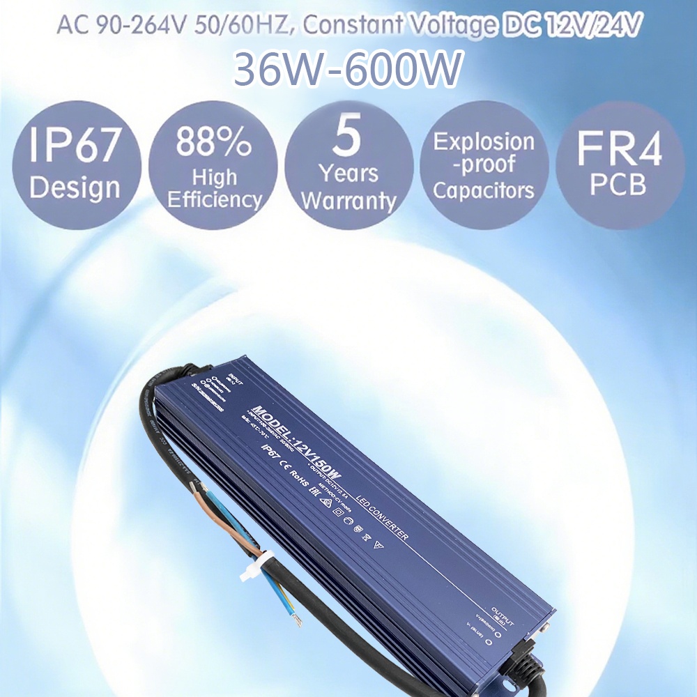 IP67 Waterproof Input 110V-265 - Power Supply 12V review and price