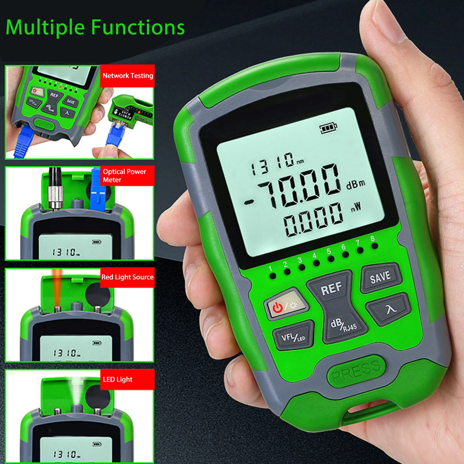 Red Light  Optic Cable Power T - Power Supply Tester review and price
