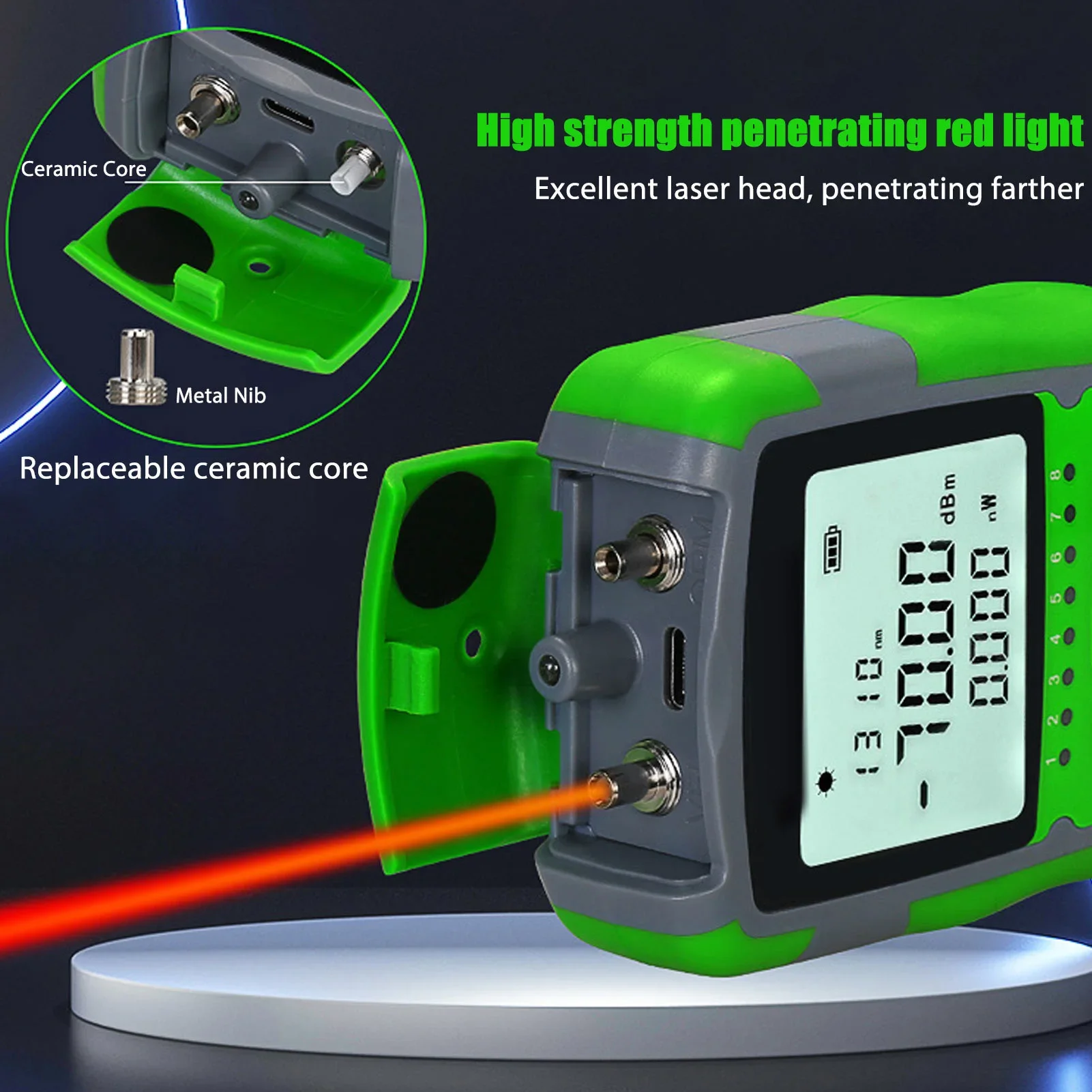 Red Light  Optic Cable Power T - Power Supply Tester review and price