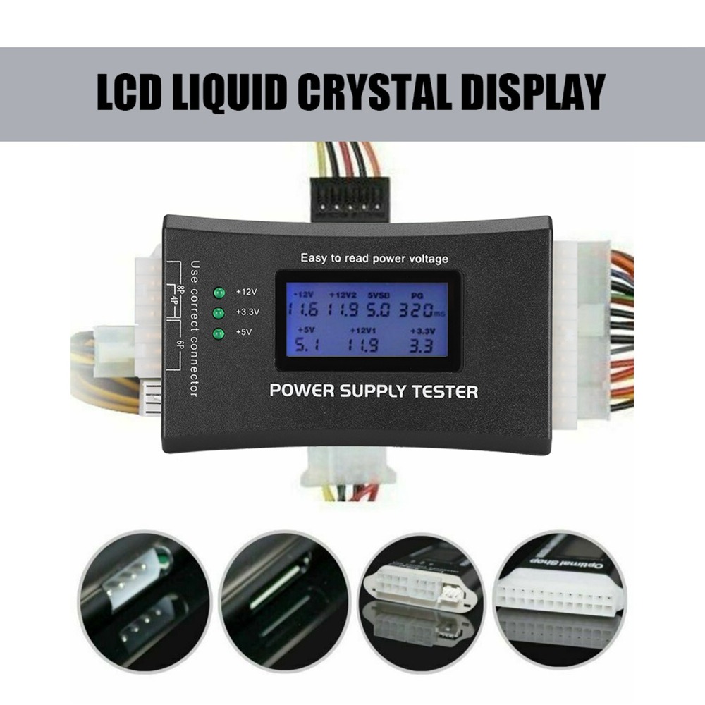LCD Display ATX Power Supply T - Power Supply Tester review and price