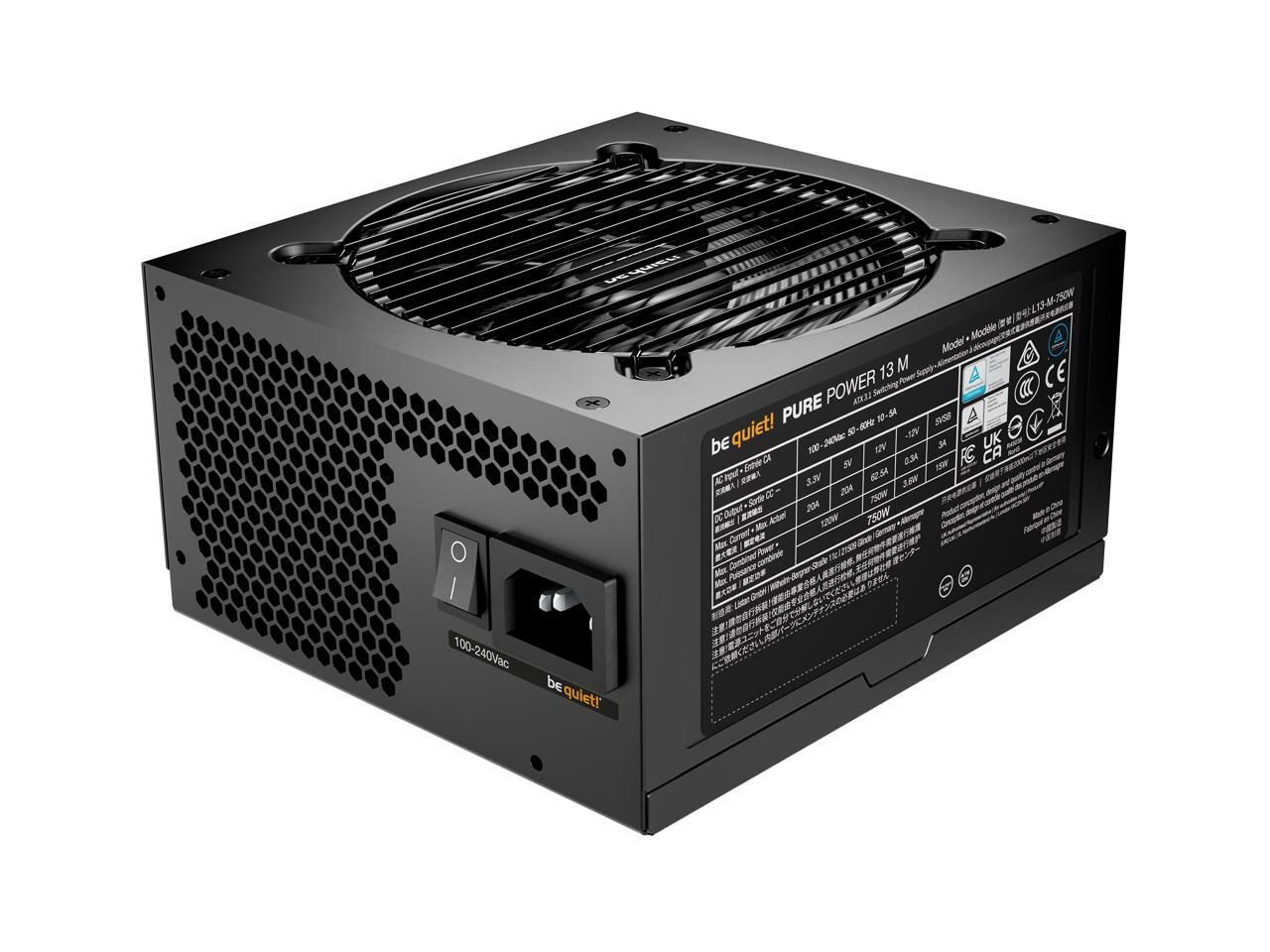 be quiet! Pure Power 13 M 750W - Power Supply 750W review and price