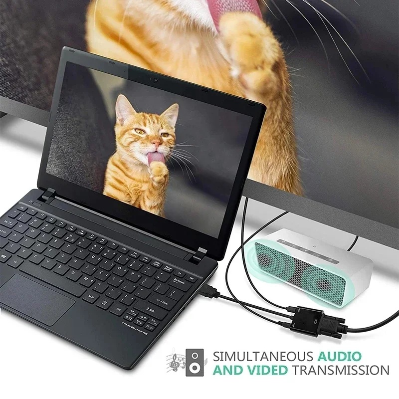 HD 1080P HDMI To VGA Cable Con - Pc Power Supply review and price