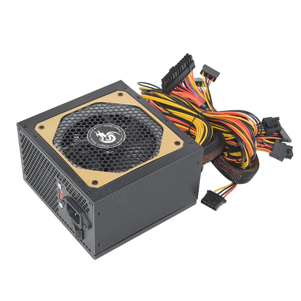 ATX 400W 600W 110-230V RGB 12V - Power Supply 750W review and price