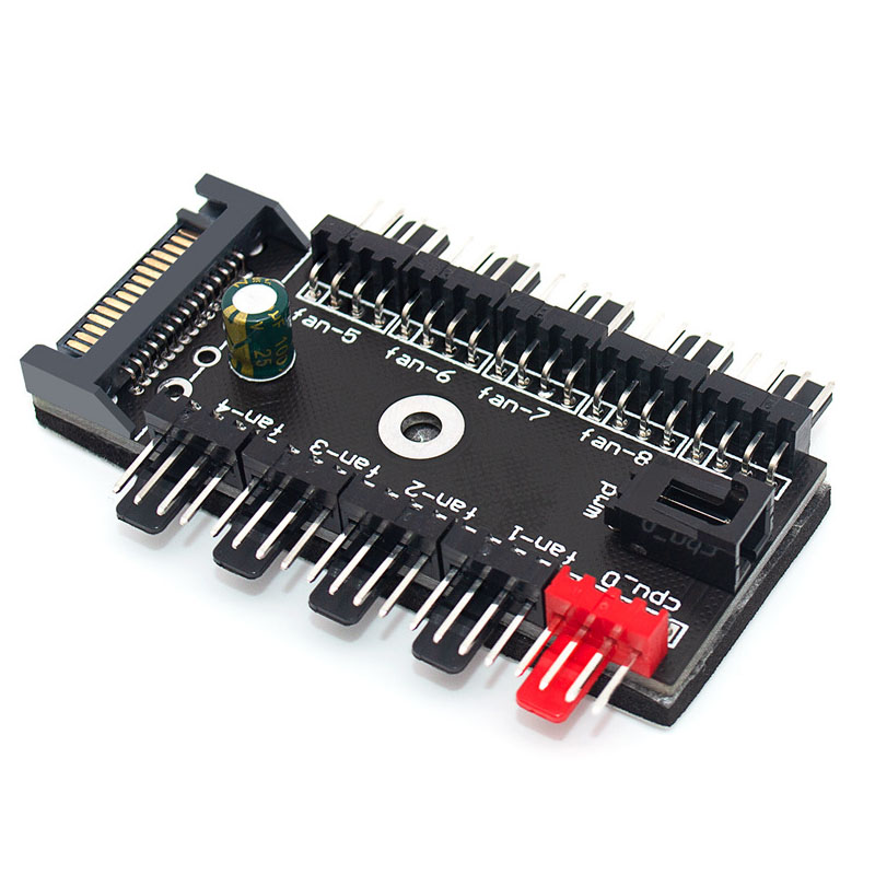 10-Port 4 Pin PWM Fan Hub Spli - Pc Power Supply review and price