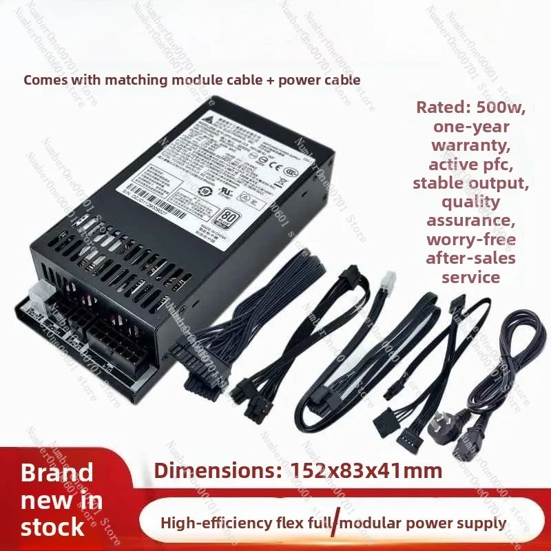 Mini 1U 500W Active FLEX Gold  - Power Supply 500W review and price
