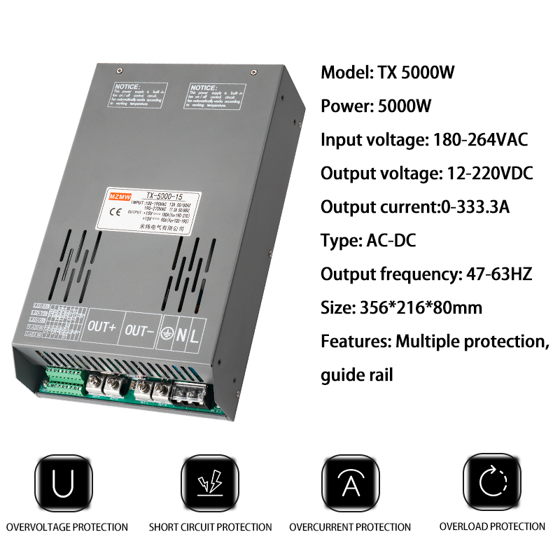 5000W 12V 24V 36V 48V 72V 80V- - Smps Power Supply review and price