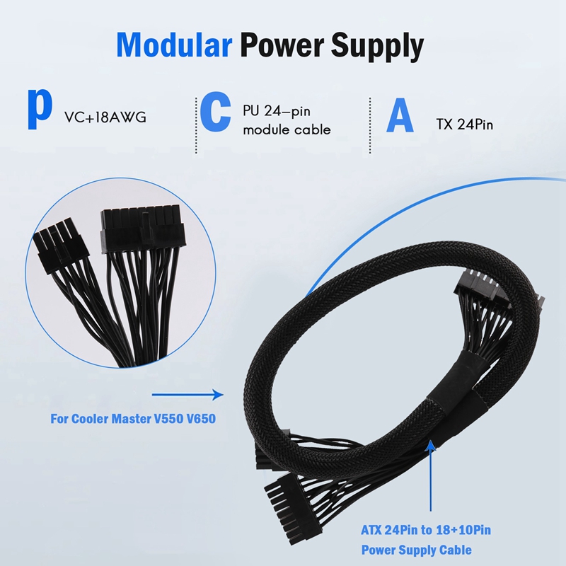 ATX 24Pin To 18+10Pin Motherbo - Power Supply review and price
