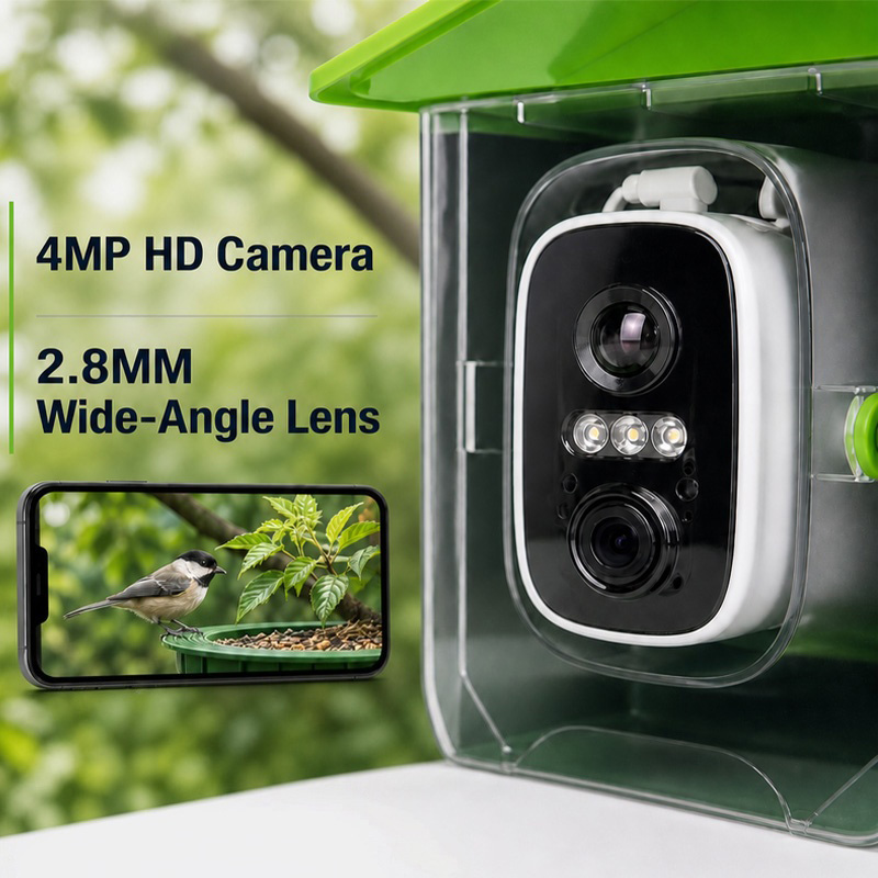 Camera Solar Bird Feeder D3-A1 - Power Supply review and price
