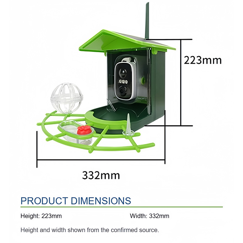 Camera Solar Bird Feeder D3-A1 - Power Supply review and price