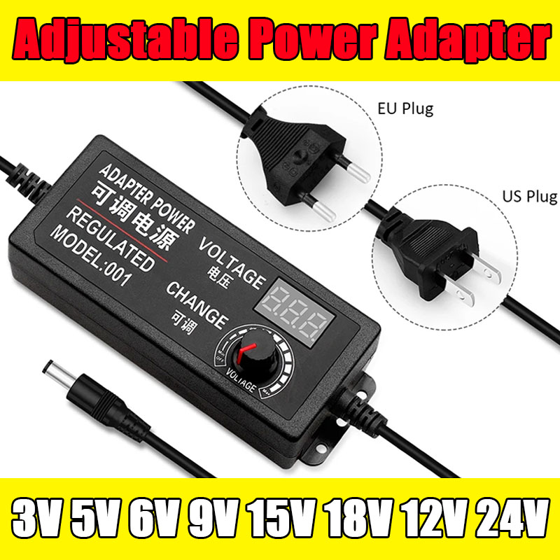 AC DC 3V 5V 9V 12V 24V Adjusta - Smps Power Supply review and price