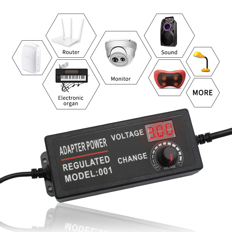 AC DC 3V 5V 9V 12V 24V Adjusta - Smps Power Supply review and price