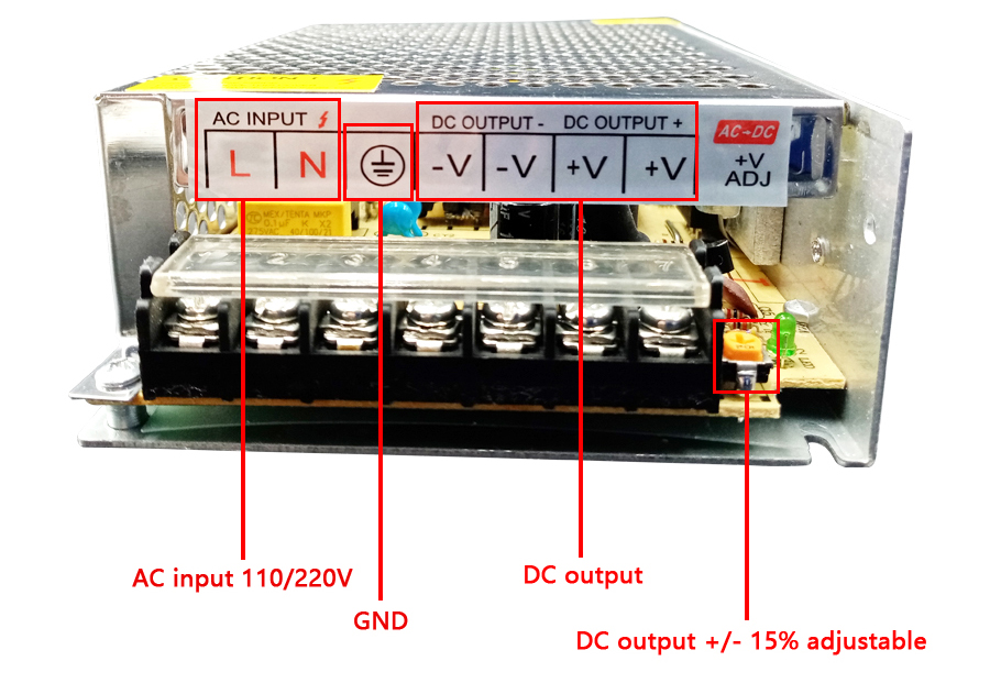 DC 5V 12V Power Supply 24V 36V - Smps Power Supply review and price