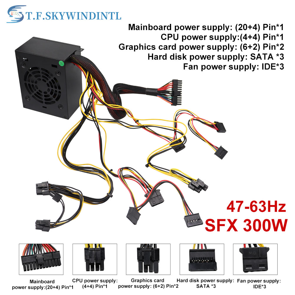 T.F.SKYWINDINTL 300W SFX Power - Power Supply 650W review and price