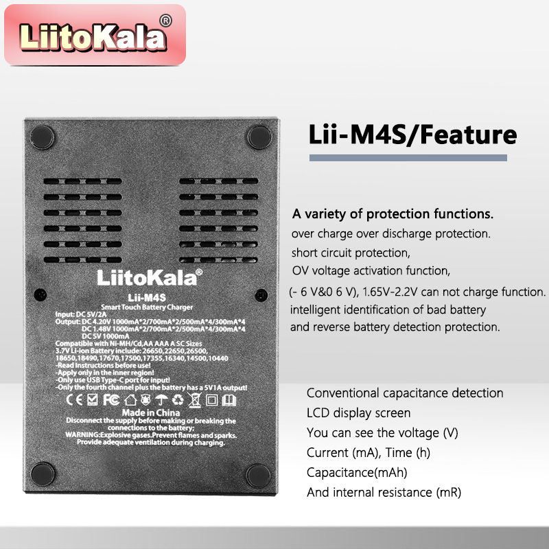 LiitoKala Lii-M4S Touch Charge - Power Supply Tester review and price