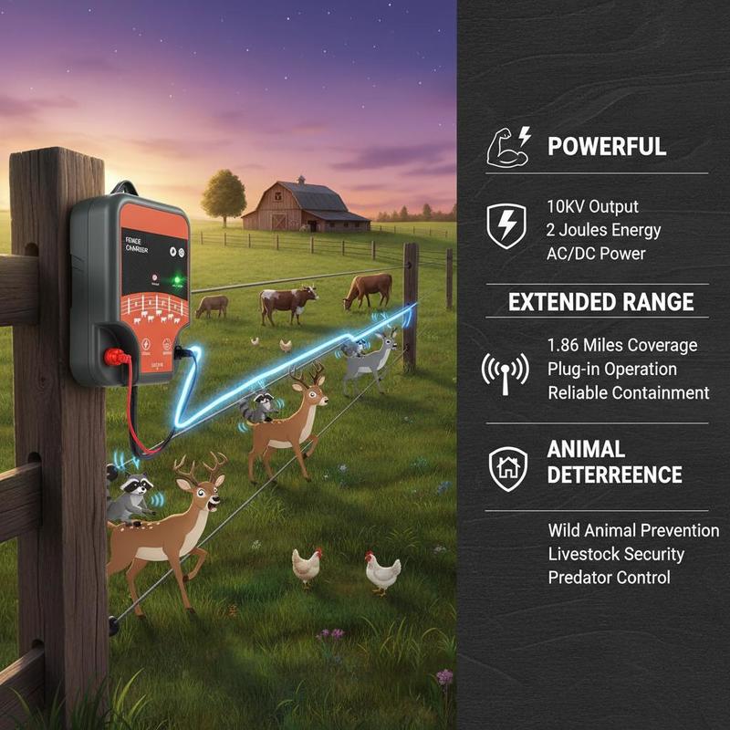 Livestock Energizer 10kV 2J Fo - Ac Power Supply review and price