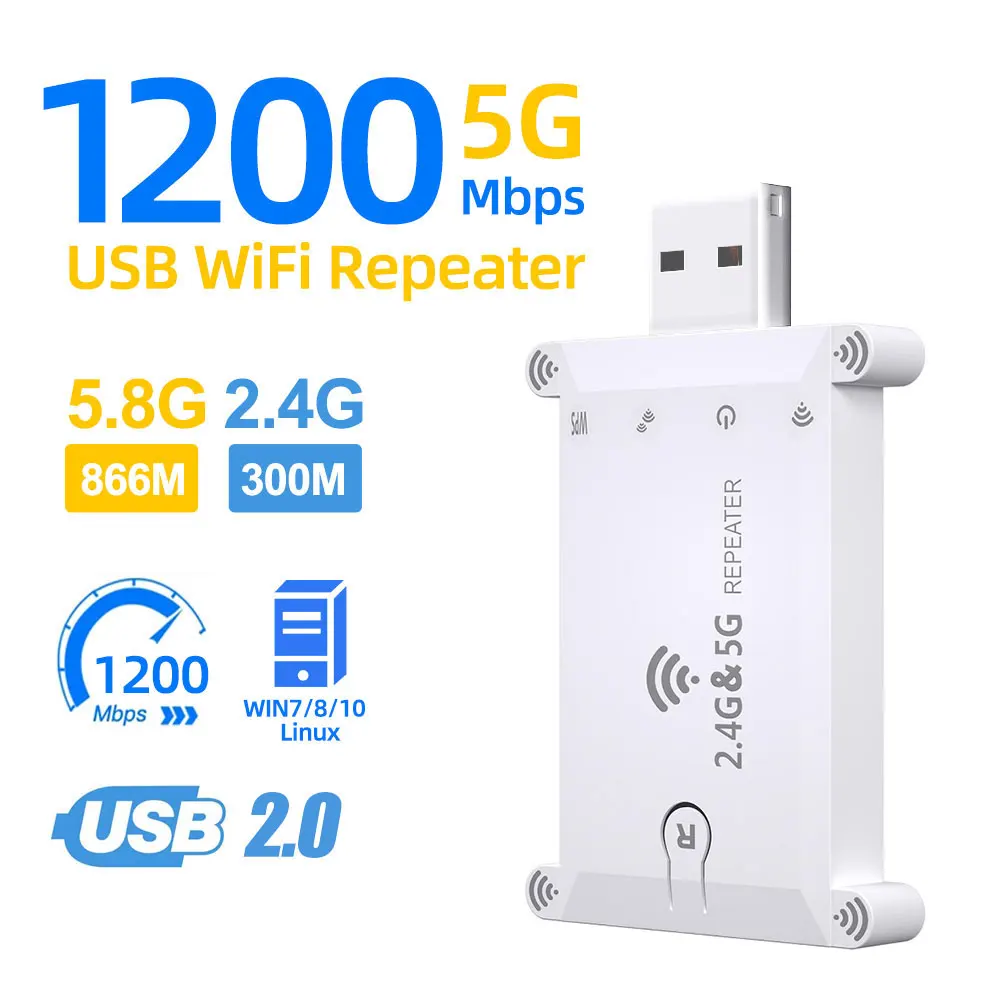 WiFi FIY 2.4g/5g Usb Wifi Repe - Server Power Supply review and price
